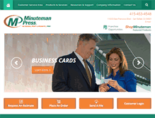 Tablet Screenshot of minuteman-marin.com